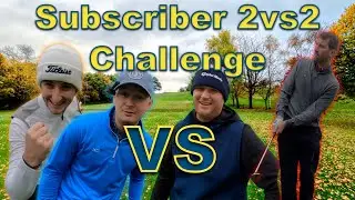 Subscribers Challenge Accepted: 2v2 Golf Scramble Showdown!