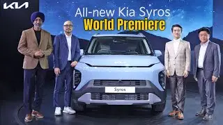 New 2025 Kia Syros SUV World Premiere