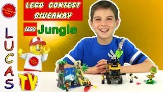 Lego City Jungle Mobile Lab 60160 Lego Review & Giveaway Contest Lego Series 16 & 17 Surprise Eggs