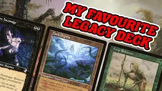 MY FAVOURITE LEGACY DECK! Golgari Turbodepths Marit Lage Combo MTG