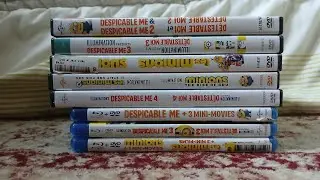 My Despicable Me/Minions DVD and Blu-ray Collection