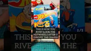 HOW TO CUSTOM, 4 WAY TO RIVET/LOCK A HOTWHEELS #hotwheels #diecast #hotwheelscustom #diecastcustom