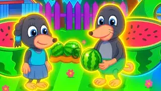 Benny Mole and Friends - WATERMELON SUGAR 🍉 Cartoon for Kids 4K