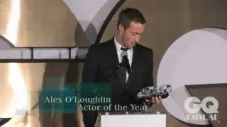 Alex O'Loughlin: GQ Actor of the Year Acceptance Speech - 11/22/11