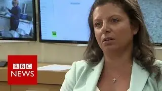 Russia Today chief labels US intelligence report 'a joke'  - BBC News