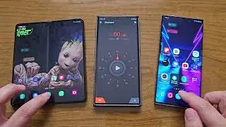 GALAXY NOTE 20 ULTRA VS Z-FOLD 4 📊😱🐲 Snapdragon 865 Plus VS 8PlusGen1🐉 #samsung #qualcomm #tsmc