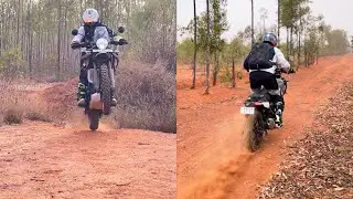 First Experience on Knobby tyres| is it worth it? | Himalayan 450