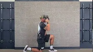 Half Kneeling KB Single Arm BUP Press