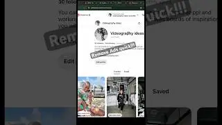 Remove Pinterest videos ads , just uncheck all the ad data under privacy and data