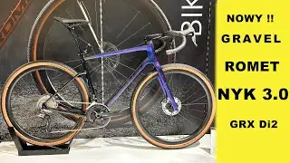 NOWY!! Gravel Romet NYK 3 0 GRX di2 Piękna carbonowa rama, dobry osprzęt - Robi wrażenie!!