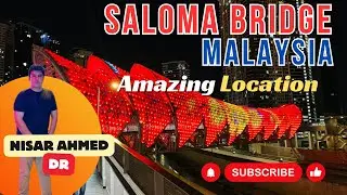 Saloma Bridge (Saloma Link) - Crossing the Klang River | Kuala Lumpur City Centre Exploration