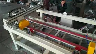 Trimming machine for stone fabrication