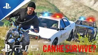 Trevor&rsquo;s Most Insane Police Chase in GTA 5 | Epic Stunts & Escape |Grand Theft Auto V