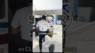 #004 Aviation School in India | Sailor lens #youtubeshorts #aviation #shorts
