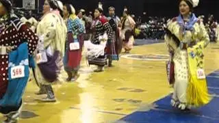 MSU AIC Pow Wow 2013 Womens Crow Style