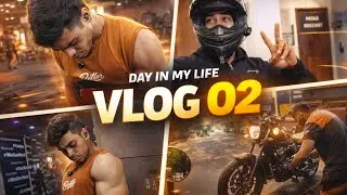 Day in My Life Vlog 02 || Morning Routine, Gym & Guerrilla 450 Service || Shubhang Lifts :)