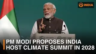PM Modi proposes India host climate summit in 2028 and more updates | DD India Live