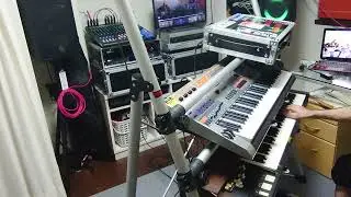Kill the king(On stage version)/Rainbow keyboard copy　HAMMOND XB-2