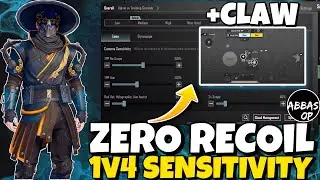 NEW UPDATE 2.6.0 !! BEST SENSITIVITY CODE + CONTROL SETTINGS PUBG MOBILE/BGMI | BEST 4 FINGER