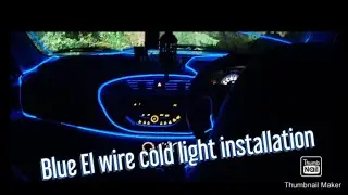 Alto k10 ambient light|el wire installation in alto k10