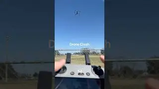 DJI Air 3S crash. Who put that tree there 😭 #dji #djiair3s ​⁠#drone #crash @DJI