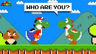 Super Mario Bros. but Mario can Become YOSHI...