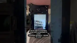 Cfexpress vs sd card buffer speed