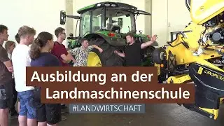 Ausbildung an der Landmaschinenschule in Bayreuth