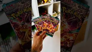 OPENING POK&Eacute;MON : RULER OF THE BLACK FLAME 🔥 #pokemon #asmr #opening #short  #shorts #japan
