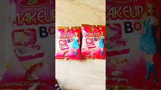 Makeup box 🎁😂snacks unboxing  #shorts