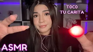 ASMR ESPA&Ntilde;OL / &iquest;PUEDO T0C4R tu CARITA? + CAN I TOUCH YOUR FACE? + D&eacute;jame  acariciar tu CARITA