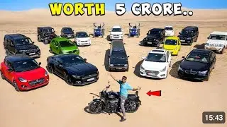 MR&bull; INDIAN Hacker car collection _ More Than ₹ 5 crore 