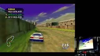 Destruction Derby 64 Metro Challenge (Time Trial) Nintendo 64 (N64) Original Hardware (PAL)