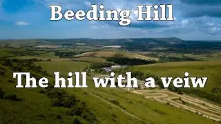 Lucky day on the hill ! .. Aerial views on beeding hill West Sussex