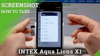 Скриншот INTEX Aqua Lions X1 &mdash; как сделать снимок экрана / захватить экран