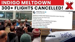 Massive IndiGo Shutdown: Crew Shortage Leads to Hundreds of Flight Cancellations | NewsX