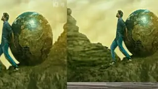 Earth 🌍 Ball/ Swoppy pawar edit best edit