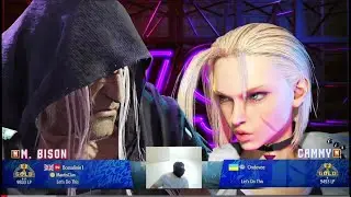 M bison vs cammy online ranked battle street fighter 6 🦾🌏🎬