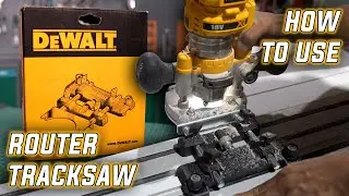 JAUH LEBIH MUDAH...!!! DEWALT ROUTER TRACKSAW DWS 5031 XJ