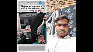 man care family members train 🚆 nice view 👍👍 world best video