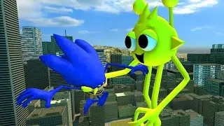 BIG CITY | SPRUNKI YELLOW INNYUME SMILEY'S VS ALL SHIN SONIC TAPES FAMILY in Garry's Mod