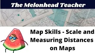 Map Skills Scale - Ohio Social Studies - Measuring Distance on a Map