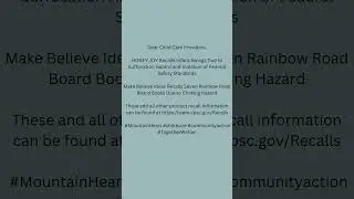 Product Recalls - 10/5/23