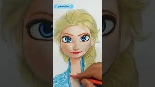 Elsa Drawing Frozen 2 Disney Princess - Elsa From Frozen 2 #frozen #disney