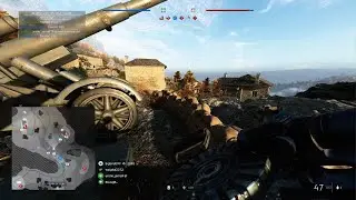 47/11 using the Lewis gun on marita.