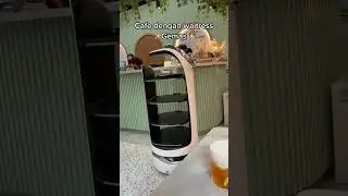 Reveuse Resto Bandung - Nyobain Cafe dengan Pelayan Robot!  #kulinerbandung #cafebandung #bandung