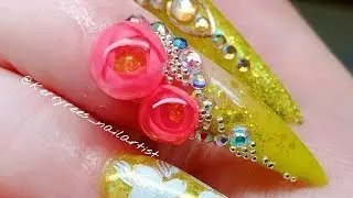 Candy Ball tutorial/Nail Art/Acrylic Nails