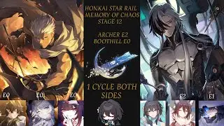 Archer and boothill vs MoC 12 | Honkai Star Rail 3.8 |