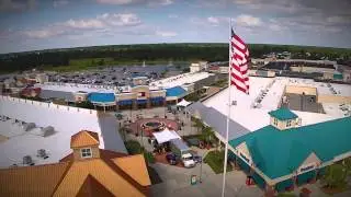 Tanger Outlets Myrtle Beach, SC Commercial Drone Video by Ellev Advertising Agency - www.ellev.com