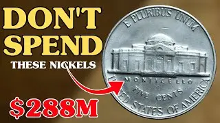$288 MILLION in Jefferson Nickels Hiding in Your Change! RARE Error Coins You NEED to Find!